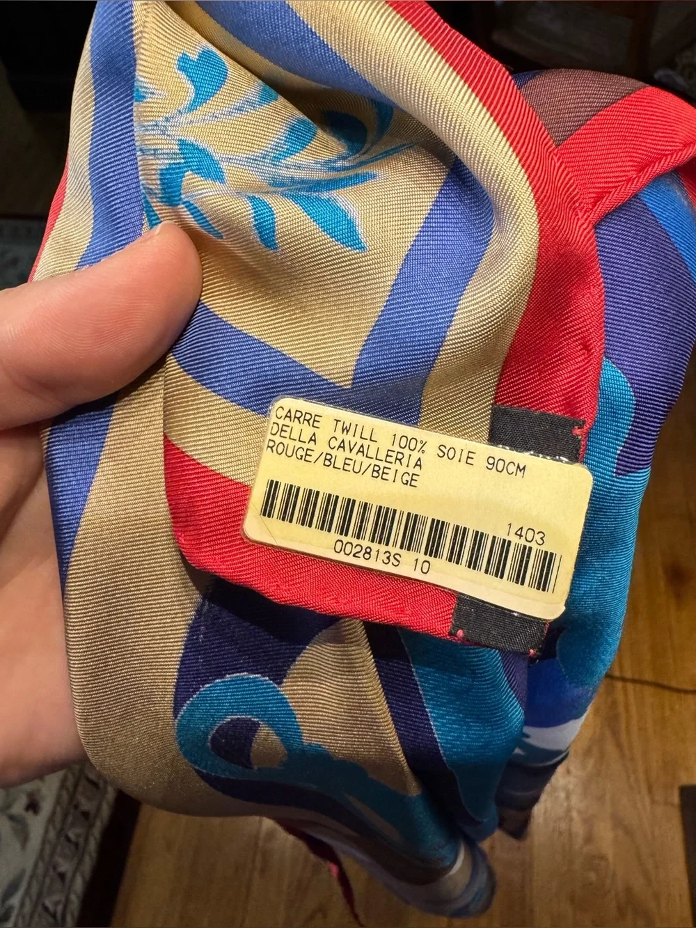 Hermes Della Cavalleria Silk Scarf - 90 - Picture 3 of 8